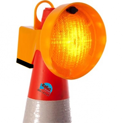 Traffic Cone Flashing Light Hire