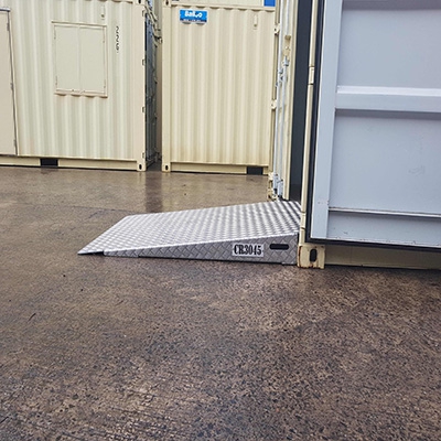 Ramp for container